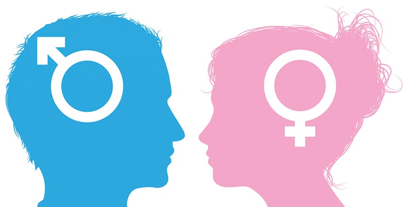 The difference between men and women in how they choose partners